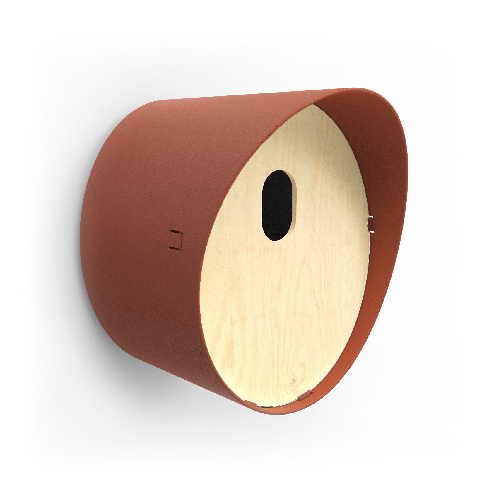 Vogelhäuschen Oval Braun Vogelhäuschen Oval Braun