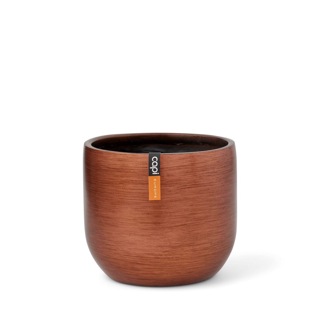 Topf Kugel Retro Kupfer