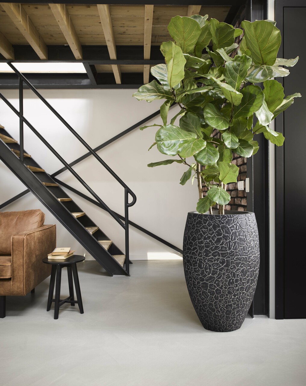 Gefäß Elegant Deluxe Clay NL Anthrazit