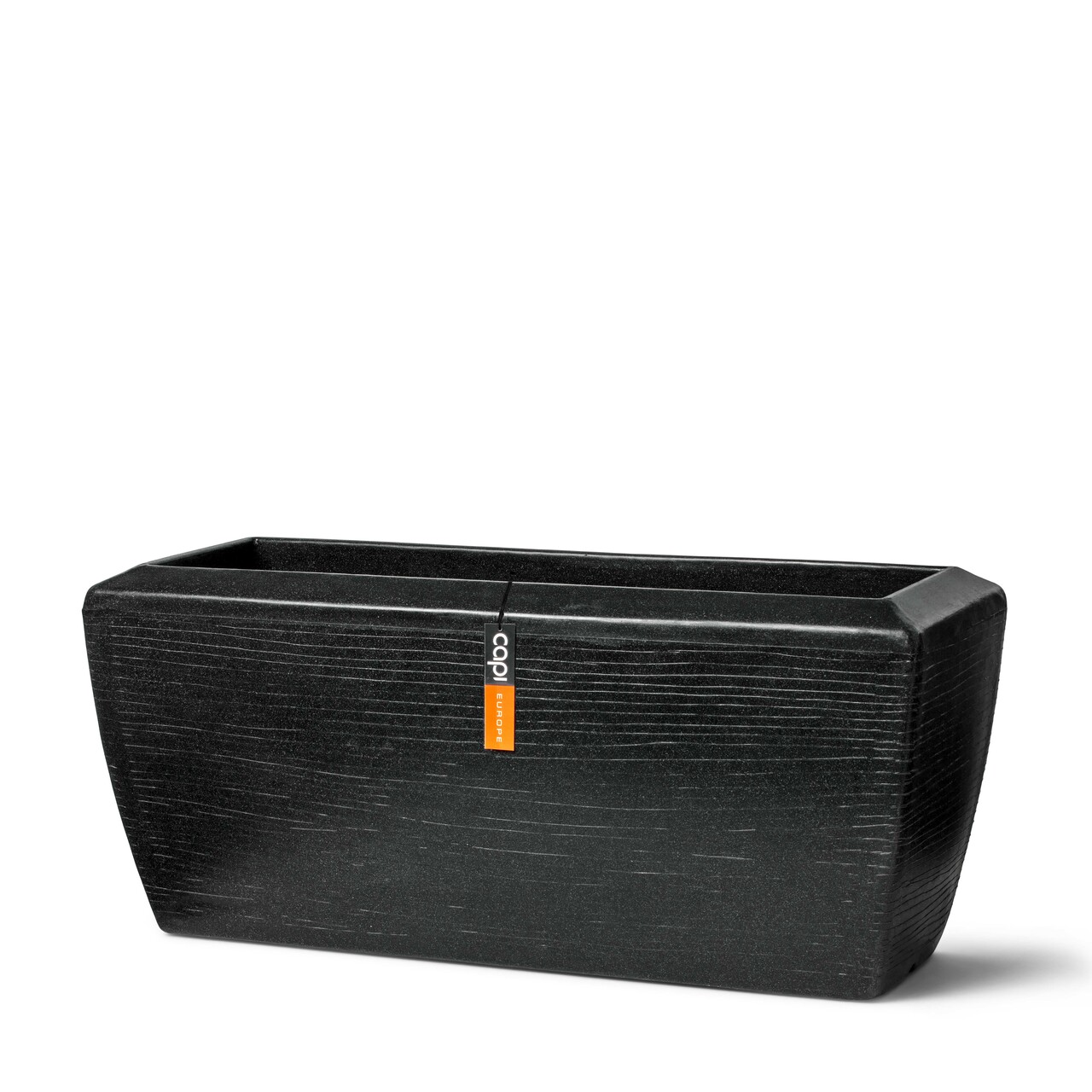 Gefäß Rechteckig Arc Granite Schwarz