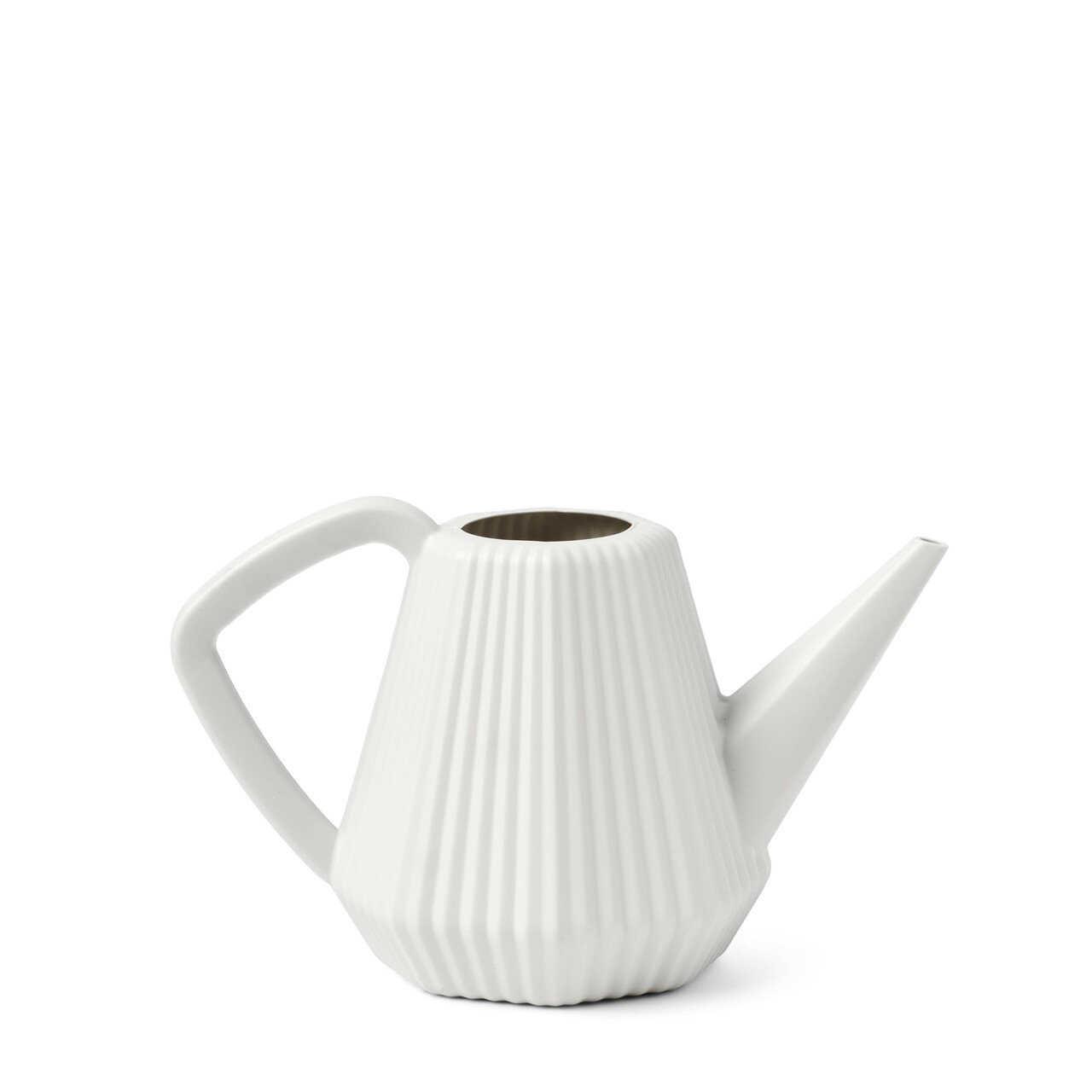 Gieβkanne Doppio Groove Hellgrau
