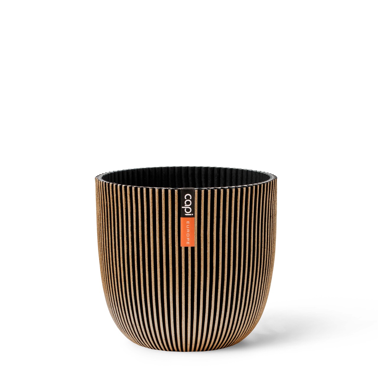 Topf Kugel Groove Textile gold schwarz Topf Kugel Groove Textile gold schwarz