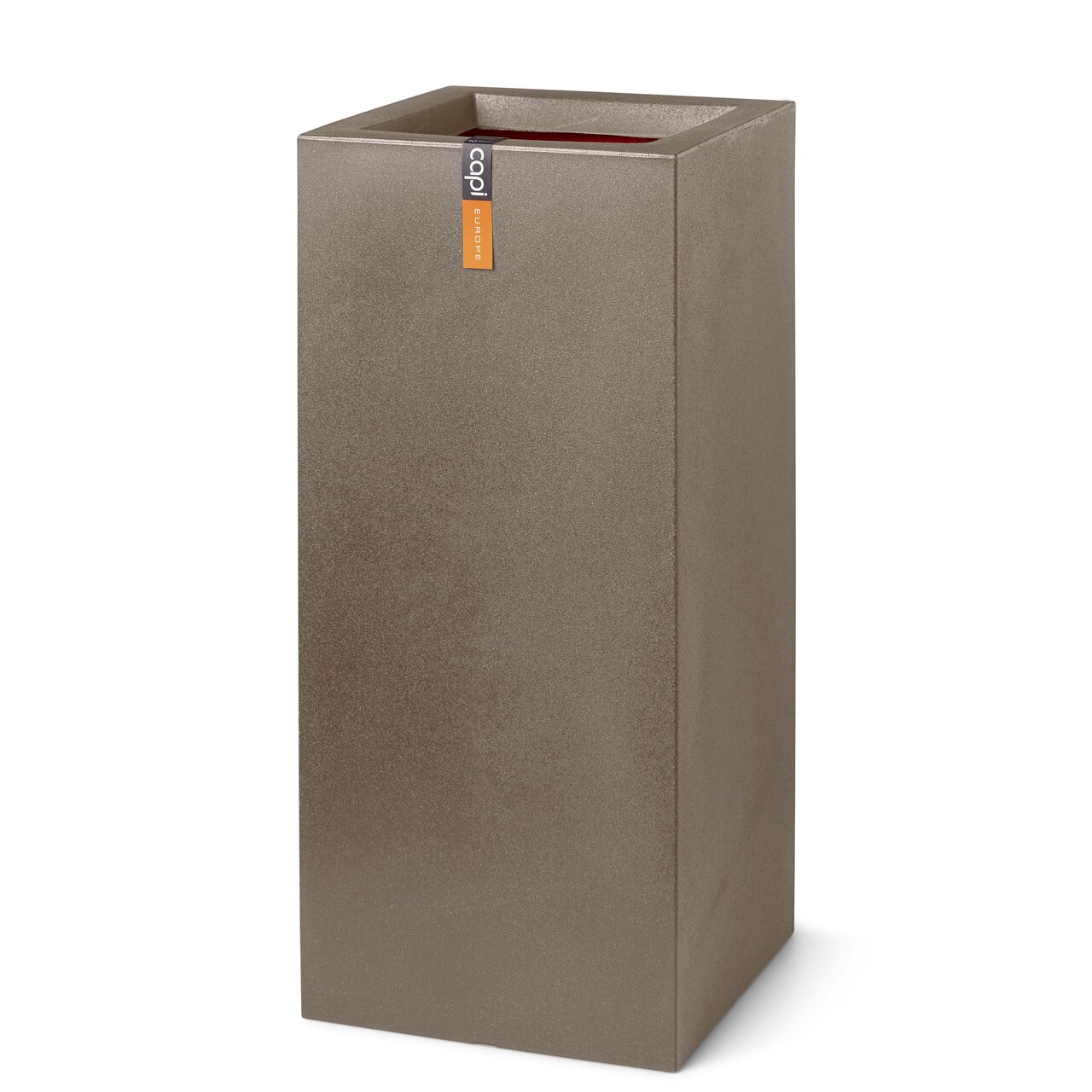 Topf rechteckig Smooth NL warmes taupe