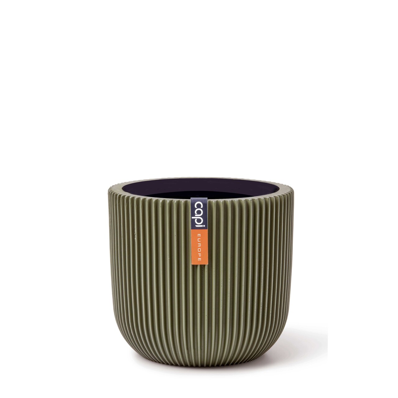 Indoor Groove Planter Ball Green