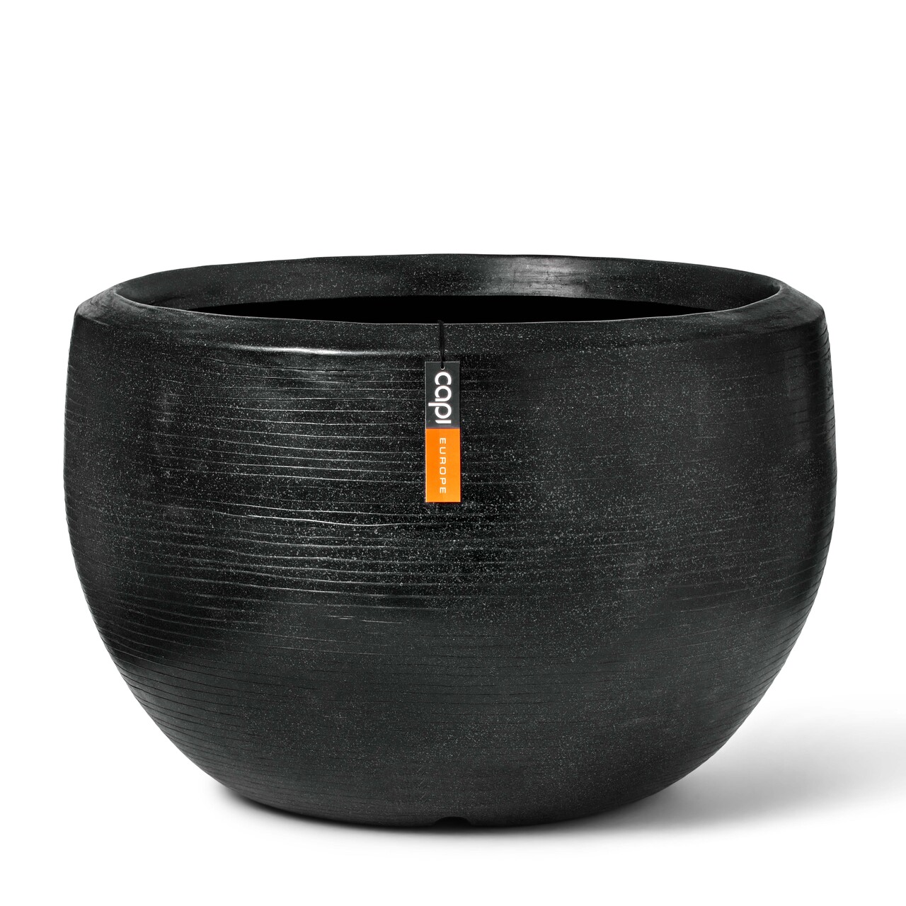 Vase Ball Arc Black