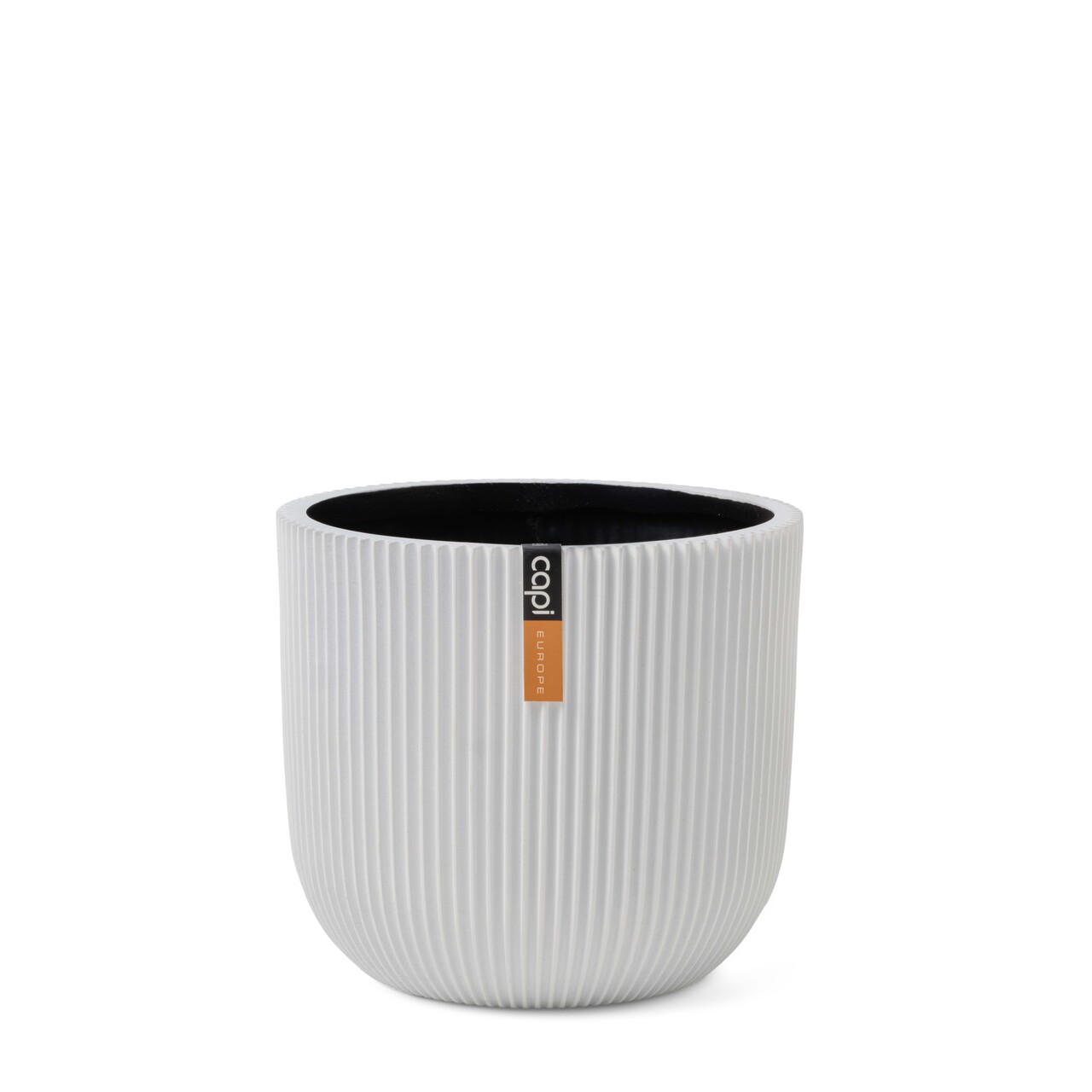 Indoor Groove Planter Ball White