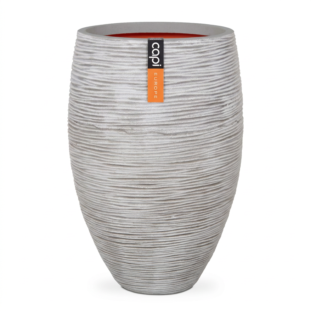 Vase Elegant Deluxe Rib Ivory