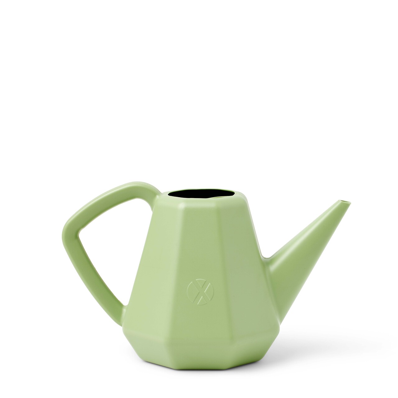 Watering can Doppio Smooth Old green